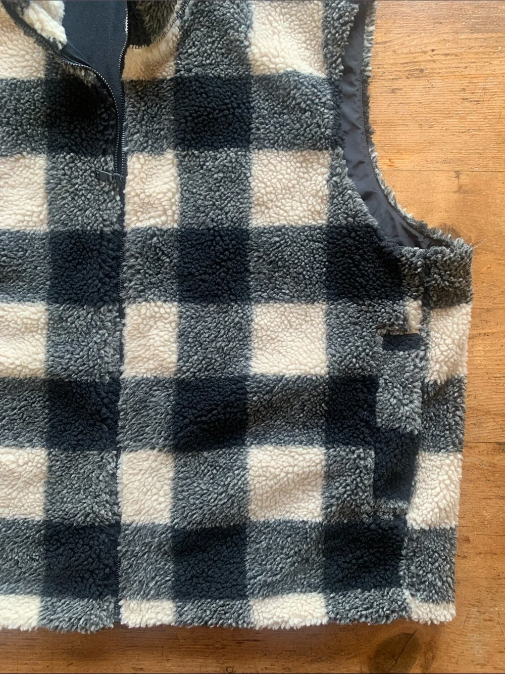 Banana Republic plush sherpa